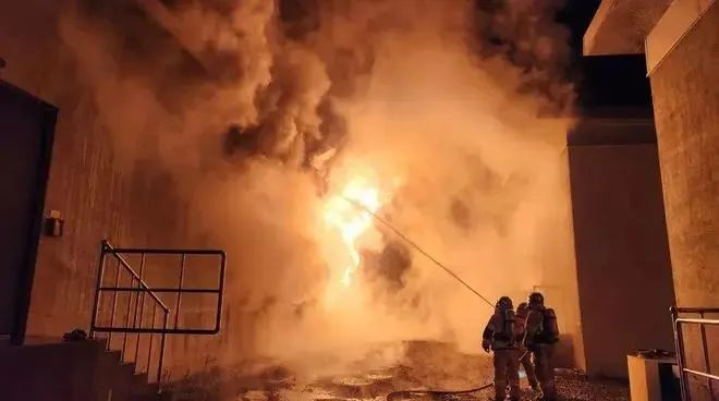 储能电站起火爆炸事故